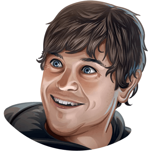here is a Ramsay Bolton from the Game of Thrones collection for sticker mania