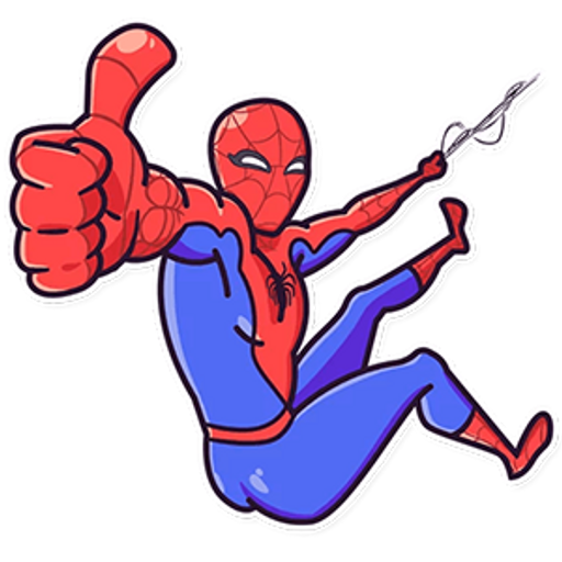here is a Spider-Man Like Sticker from the Marvel collection for sticker mania