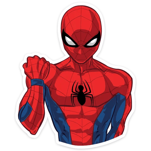 here is a Spider-Man Power Sticker from the Spider-Man collection for sticker mania
