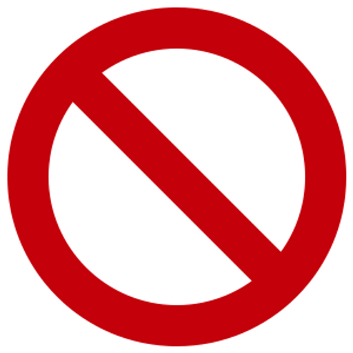 here is a No Symbol Sticker from the Noob Pack collection for sticker mania