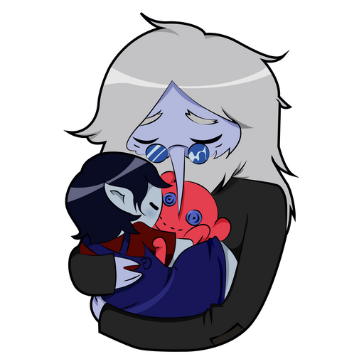 here is a Adventure Time Simon and Marcy Sticker from the Adventure Time collection for sticker mania