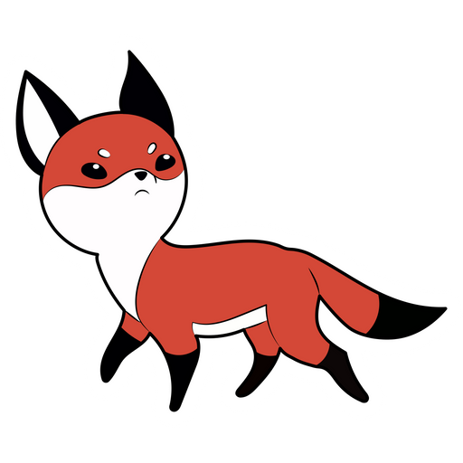 here is a Harmful Fox Sticker from the Animals collection for sticker mania