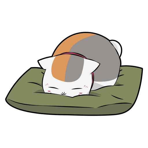 here is a Natsume's Book of Friends Madara Sticker from the Anime collection for sticker mania
