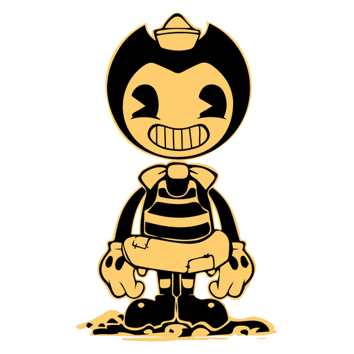 here is a Bendy the Sailor Sticker from the Bendy and the Ink Machine collection for sticker mania