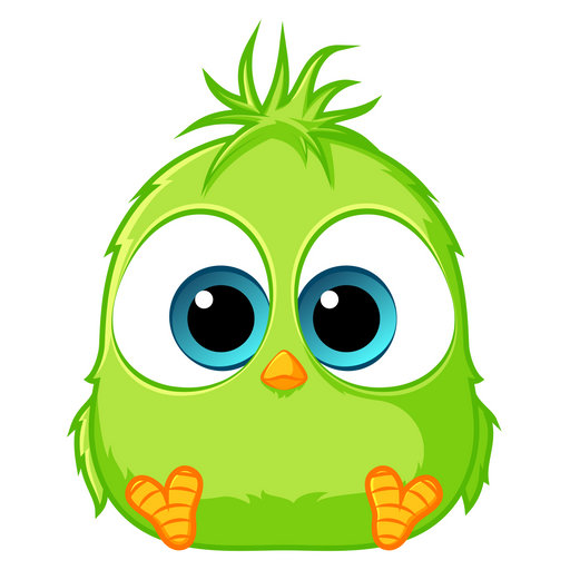 here is a Angry Birds Vincent Sticker from the Cartoons collection for sticker mania