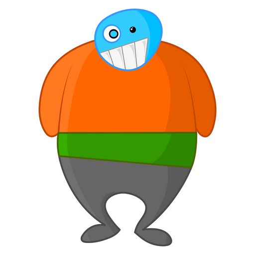 here is a Homestar Runner Bubs Sticker from the Cartoons collection for sticker mania