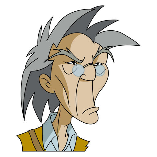 here is a Jackie Chan Adventures Uncle Chan Sticker from the Cartoons collection for sticker mania