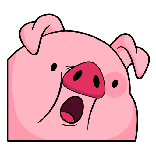 here is a Gravity Falls Waddles in Shock Sticker from the Gravity Falls collection for sticker mania