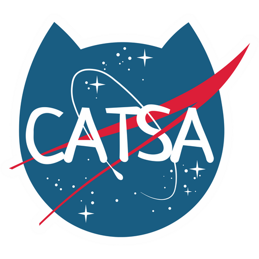 here is a CATSA Logo Sticker from the Cute Cats collection for sticker mania