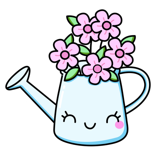 here is a Cute Garden Watering Can Sticker from the Cute collection for sticker mania