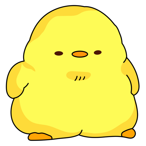here is a Cute Little Chick Sticker from the Cute collection for sticker mania