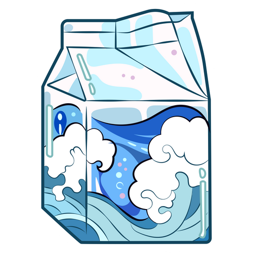 here is a Ocean in the Drinks Package Sticker from the Food and Beverages collection for sticker mania
