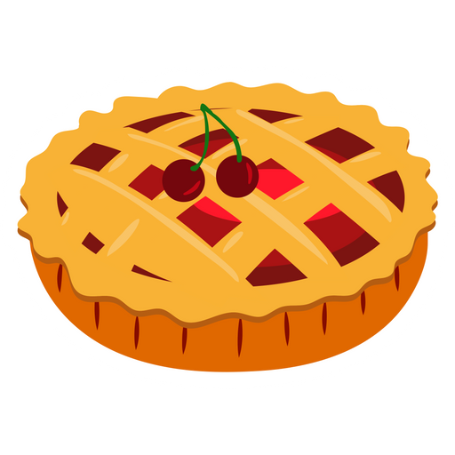 here is a Thanksgiving Pie Sticker from the Food and Beverages collection for sticker mania