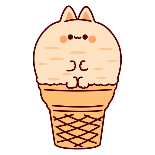 here is a Vanilla Ice Cream Sticker from the Food and Beverages collection for sticker mania