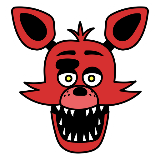 here is a Five Nights at Freddy's Foxy The Pirate Sticker from the Games collection for sticker mania