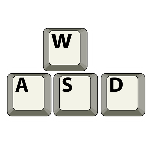 here is a WASD Keyboard Keycaps Sticker from the Games collection for sticker mania
