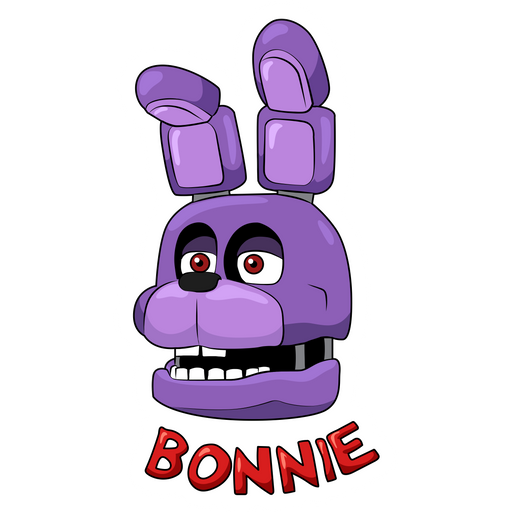 here is a Five Nights at Freddy's Bonnie Head Sticker from the Games collection for sticker mania