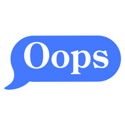 here is a Oops Chat Message Bubble from the Into the Web collection for sticker mania