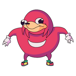 Uganda Knuckles - Sticker Mania