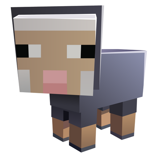 here is a Minecraft Baby Sheep Sticker from the Minecraft collection for sticker mania