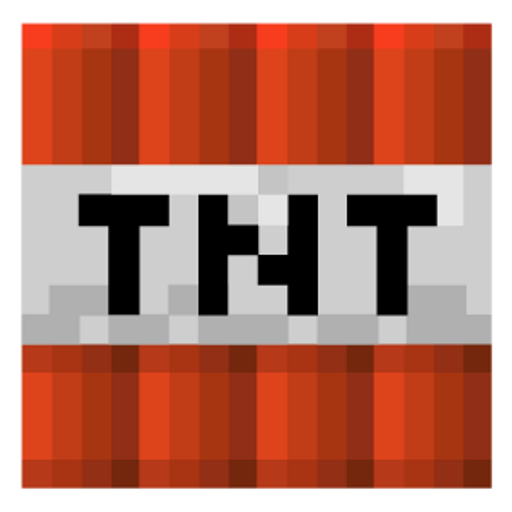 here is a Minecraft TNT from the Minecraft collection for sticker mania