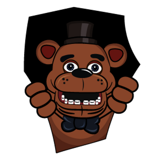here is a Five Nights at Freddys Freddy Fazbear Sticker from the Games collection for sticker mania