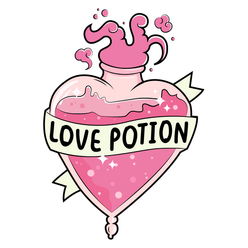 here is a Love Potion Sticker from the Noob Pack collection for sticker mania