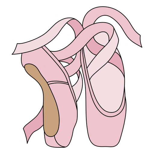 here is a Pointe Shoes Sticker from the Noob Pack collection for sticker mania