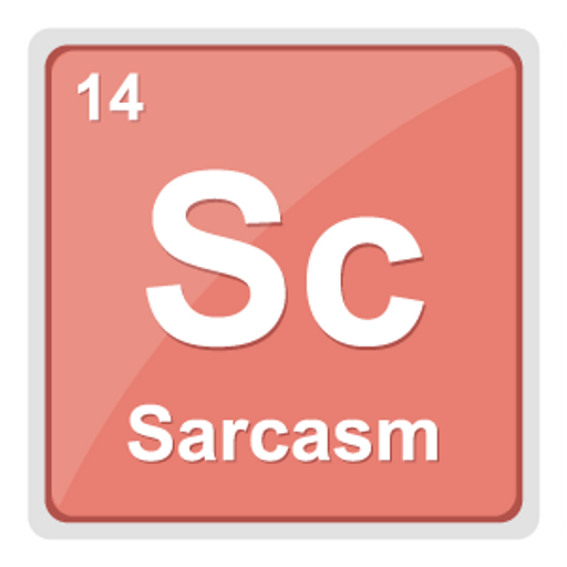 here is a Sc the Element of Sarcasm Sticker from the School collection for sticker mania
