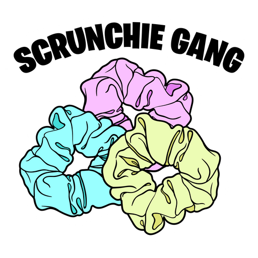 here is a Scrunchie Gang Sticker from the Noob Pack collection for sticker mania