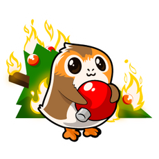 190 star wars fan art ideas in 2021 Star Wars Christmas Baby Yoda Sticker - Sticker Mania