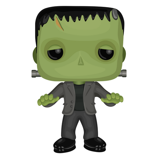 here is a Funko Pop Frankenstein Figure Sticker from the Halloween collection for sticker mania