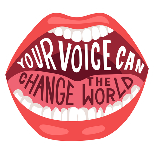 here is a Your Voice Can Change the World Sticker from the Noob Pack collection for sticker mania