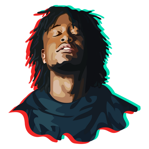 here is a KB Rapper Sticker from the Rappers collection for sticker mania