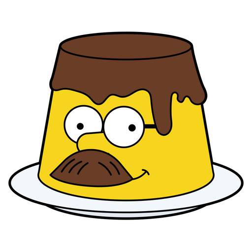 here is a The Simpsons Ned Flanders Cake Sticker from the The Simpsons collection for sticker mania
