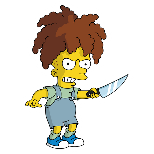 here is a The Simpsons Gino Terwilliger Sticker from the The Simpsons collection for sticker mania