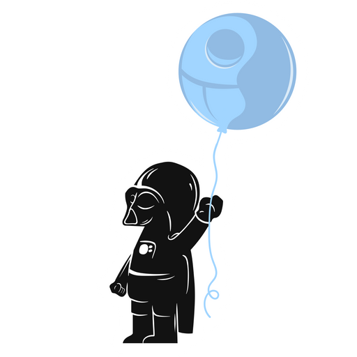 here is a Star Wars Darth Vader Kid Sticker from the Star Wars collection for sticker mania