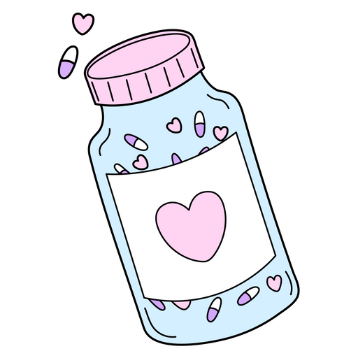 here is a VSCO Girl Bottle of Love Medicine Sticker from the VSCO Girl and Aesthetics collection for sticker mania