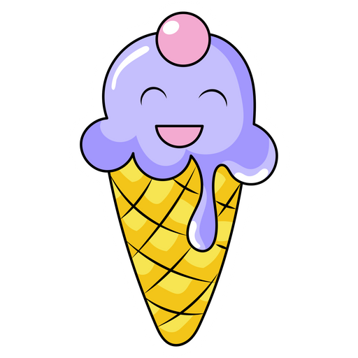 here is a VSCO Girl Cute Ice Cream Sticker from the VSCO Girl and Aesthetics collection for sticker mania
