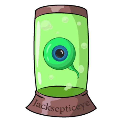 here is a Jacksepticeye Septiceye Sam in Tank from the Youtubers collection for sticker mania