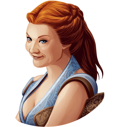 here is a Margaery Tyrell from the Game of Thrones collection for sticker mania