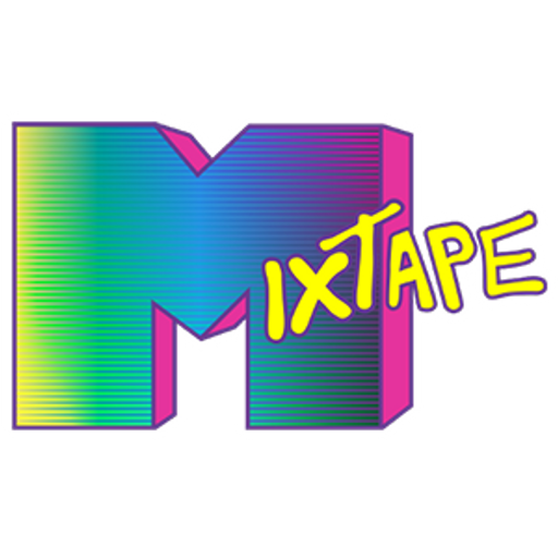 MixTape MTV Logo Style Sticker