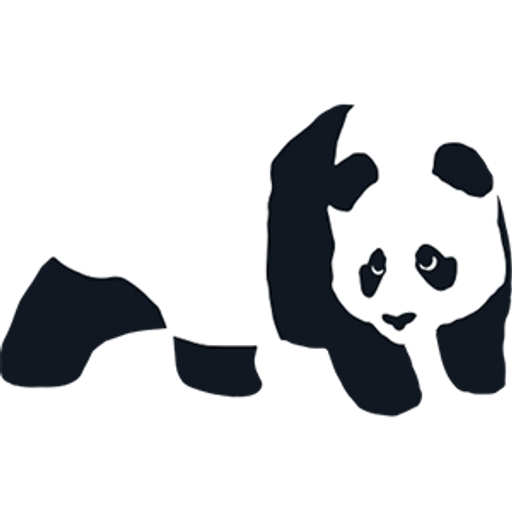 here is a Enjoi Panda Logo Sticker from the Skateboard collection for sticker mania