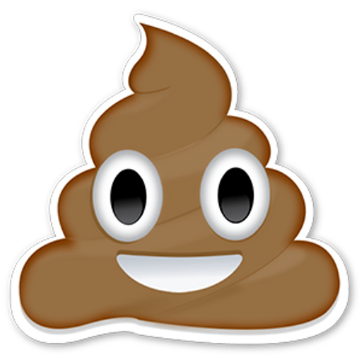 here is a Emoji Pile of Poo Sticker from the Noob Pack collection for sticker mania