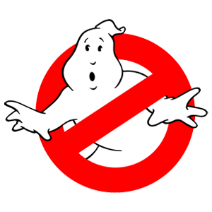 cool and cute Ghostbusters Logo Sticker for stickermania