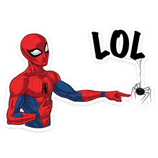 Spider-Man Thumbs Up Sticker - Sticker Mania