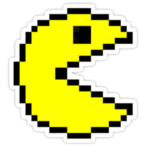 Pacman Sticker - Sticker Mania