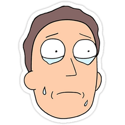 Jerry Smith from Rick and Morty - Sticker Mania