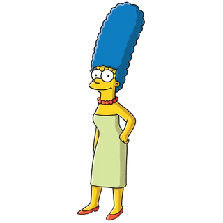 Marge Simpson The Simpsons Character Sticker - Sticker Mania