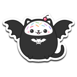 cool and cute The Kawaii Kitty - Sugarhai Sticker for stickermania